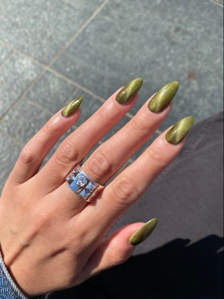 Cat Eye Gel Manicure